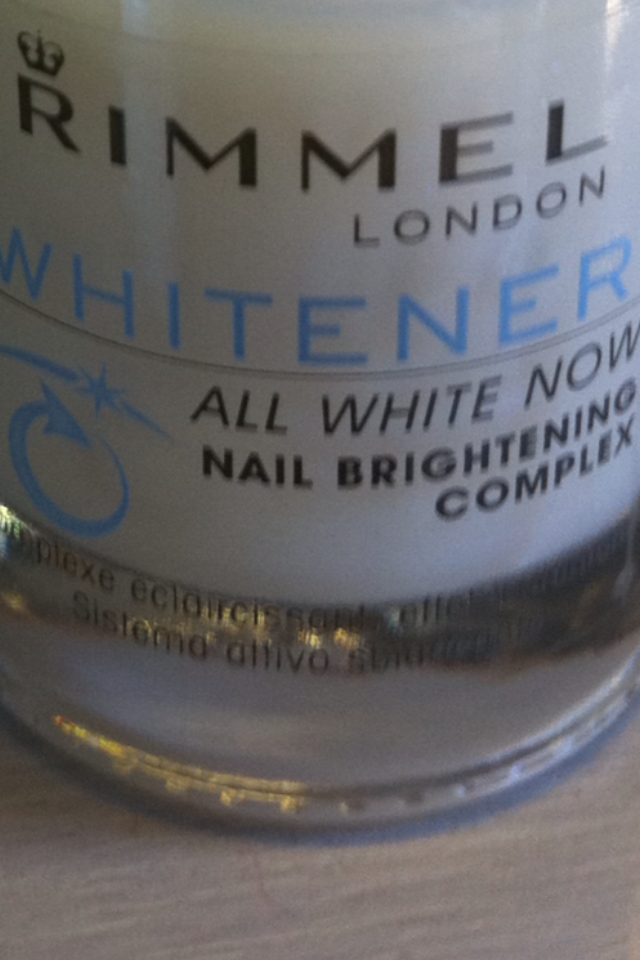 Posh Nails: Rimmel Whitener - Ruth Crilly